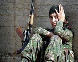 سلاح قدرتمند دختر تک تیرانداز کُرد علیه داعش