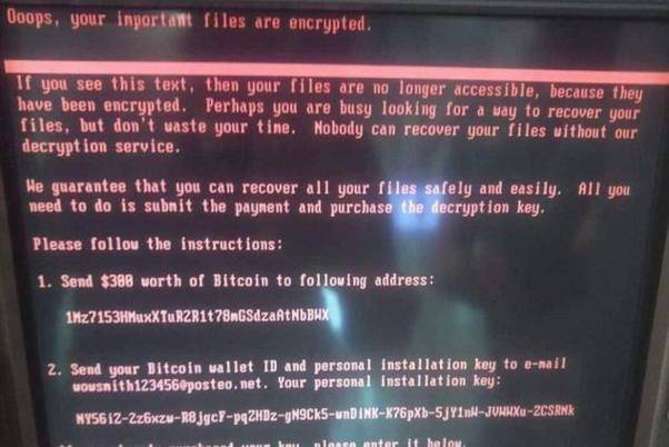 حمله ویروس پتیا به رایانه های جهان