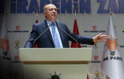اردوغان: حزب جمهوری خواه خلق نقش موکل گروه گولن را بازی می کند