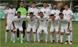 تساوی تیم امید ایران و عمان در پایان نیمه اول