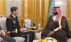 فرمانده ستاد مرکزی ارتش آمریکا با «محمد بن سلمان» دیدار کرد