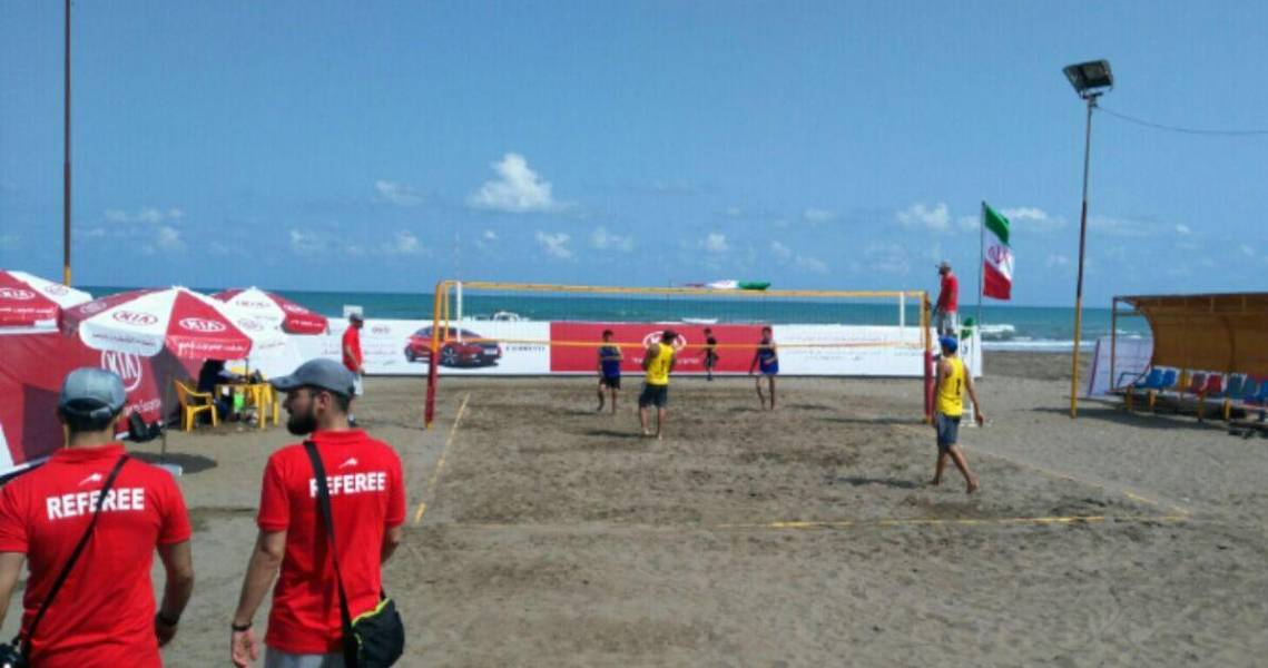 آغاز مسابقات والیبال ساحلی تورآزاد کشور در مازندران