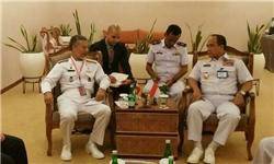 فرماندهان نیروی دریایی ایران و اندونزی برای توسعه همکاری‌های آموزشی، فنی و عملیاتی توافق کردند