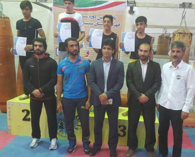 رقابت های ووشو قهرمانی سیستان و بلوچستان در زاهدان برگزار شد