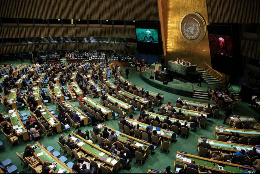دکتر روحانی در مجمع عمومی سازمان ملل متحد قاطع سخن گفت