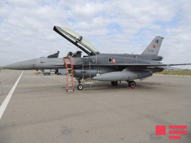 رزمایش مشترک نیروی هوایی جمهوری آذربایجان و ترکیه