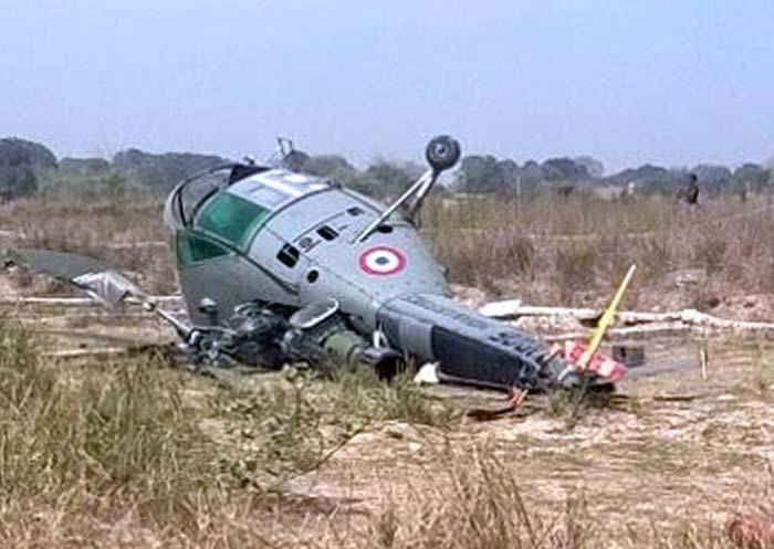 5 نفر در سقوط بالگرد نیروی هوایی هند کشته شدند