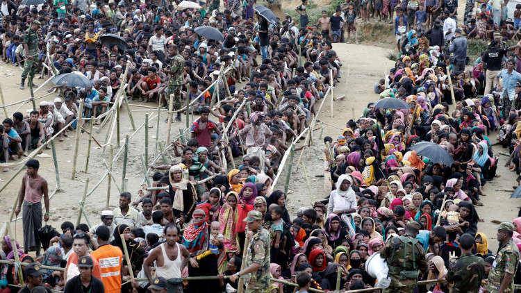 مردم بنگلادش خواستار تجهیز نظامی مسلمانان روهینگیا شدند