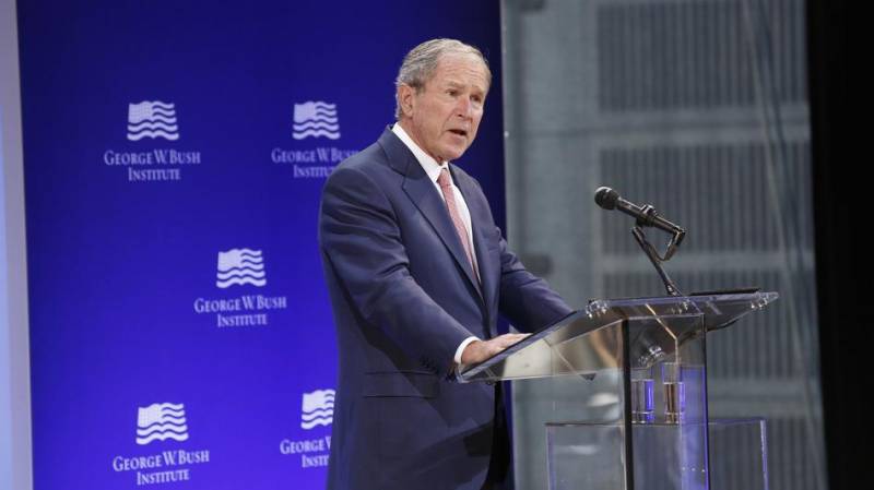 بوش تلویحا از ترامپ انتقاد کرد