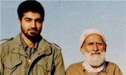 توضیحاتی درباره تصویر حاج قاسم و پدرش در جنگ