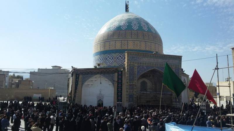 پیاده روی و عزاداری اربعین حسینی درشهرستان گلپایگان