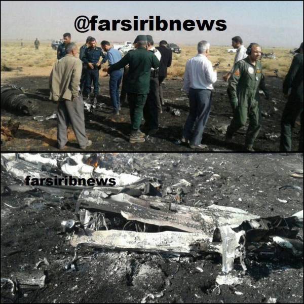سپاه: سقوط یک فروند هواپیما در فارس/ خلبان جان باخت (+عکس)