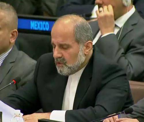 سفیر ایران در سازمان ملل:انتقاد از استانداردهای دوگانه/اقدام کانادا دهن کجی به حقوق بشر است