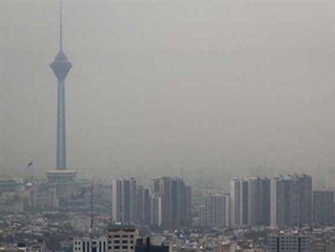 کیفیت هوای تهران با شاخص 105 برای گروههای حساس ناسالم است
