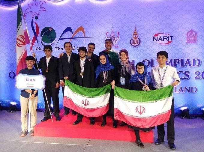 5 مدال حاصل افتخار آفرینی منجمان جوان ایرانی