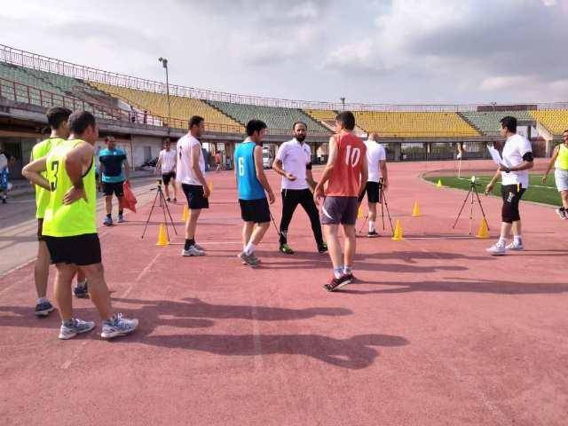 برگزاری تست آمادگی جسمانی داوران لیگ دسته اول فوتبال طبق متد جدید فیفا
