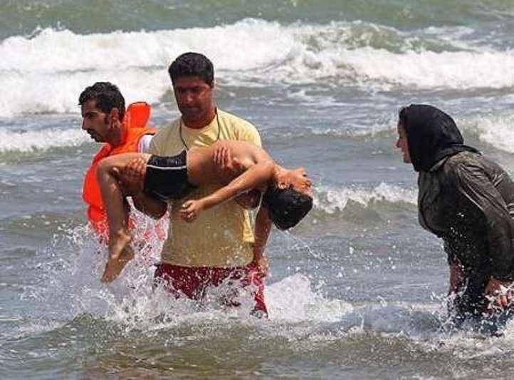 سه عراقی در ساحل رامسر غرق شدند