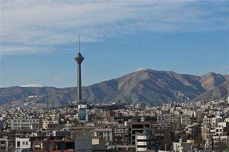 کیفیت هوای تهران با شاخص 83 سالم است