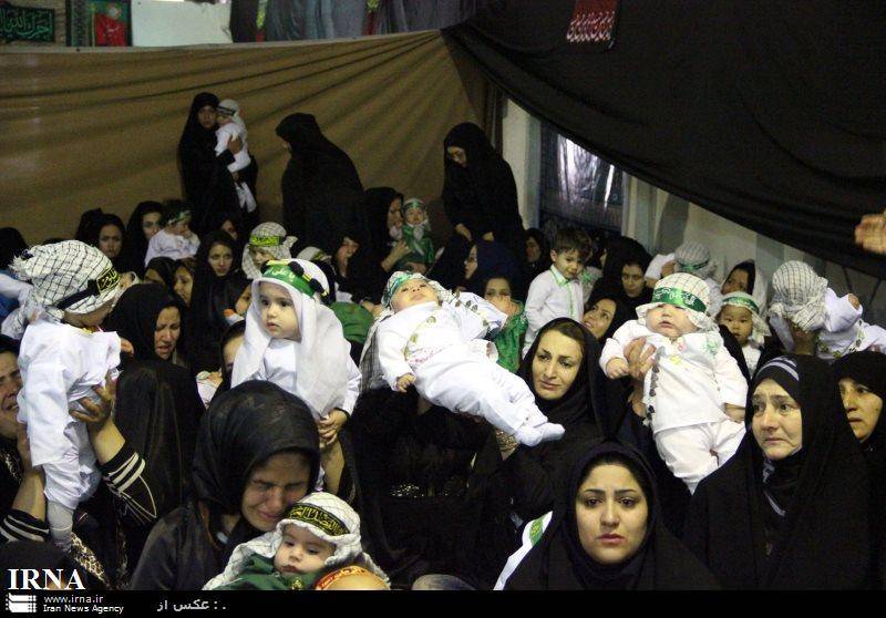 همایش شیرخوارگان حسینی در جنوب شرق استان تهران برگزار شد