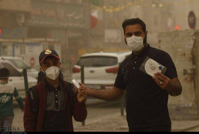 آلودگی هوا 23نفر را در ریگان راهی مراکز درمانی کرد