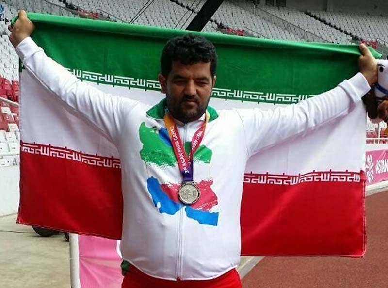 اولین مدال انفرادی گلستان در بازی های پاراآسیایی کسب شد