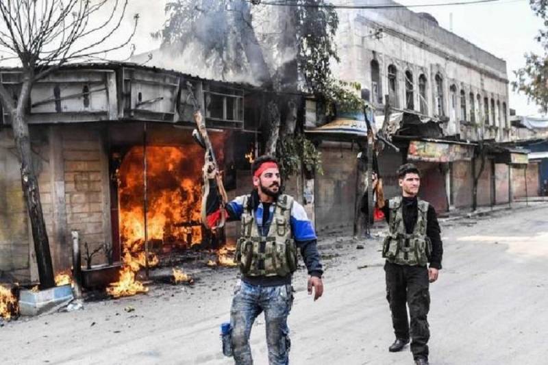 درگیری تروریست های مورد حمایت ترکیه در سوریه از سرگرفته شد