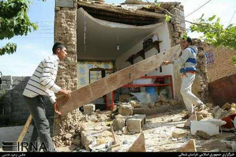 بیش از 3700 واحد زلزله زده خراسان شمالی نوسازی شد