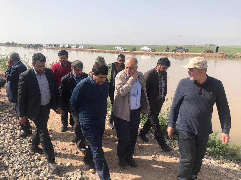 خدمات ستاد اجرایی فرمان حضرت امام (ره) به سیل‌زدگان خوزستانی