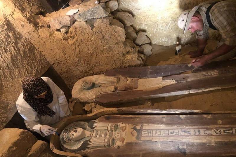 دو مقبره 4500 ساله در جیزه مصر کشف شد