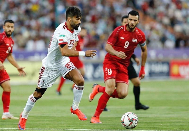 پیروزی یک نیمه‌ای تیم ملی فوتبال ایران مقابل سوریه