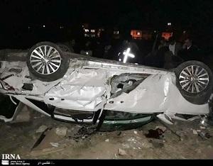 یک کشته در واژگونی ساندرو در جاده خرم اباد - الشتر