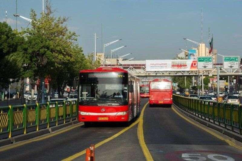 تمهیدات شرکت واحد اتوبوسرانی تهران برای مسابقه فوتبال بین تیم‌های پرسپولیس - تراکتورسازی