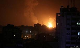 بمباران نوار غزه از سوی جنگنده‌های رژیم صهیونیستی