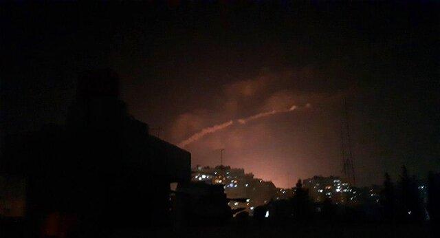 حمله جنگنده‌های اسرائیل به دمشق