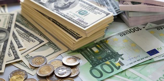 قیمت دلار و یورو امروز دوشنبه ۲۸ بهمن ۹۸/ افزایش نرخ رسمی ۲۴ ارز در بانک مرکزی