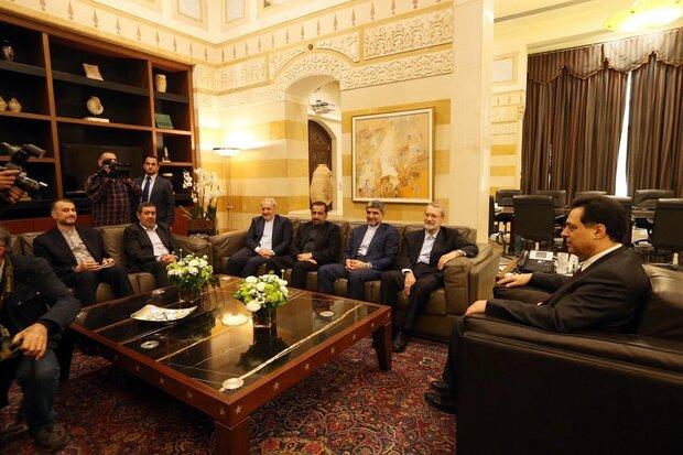 نخست وزیر لبنان با علی لاریجانی دیدار و گفتگو کرد
