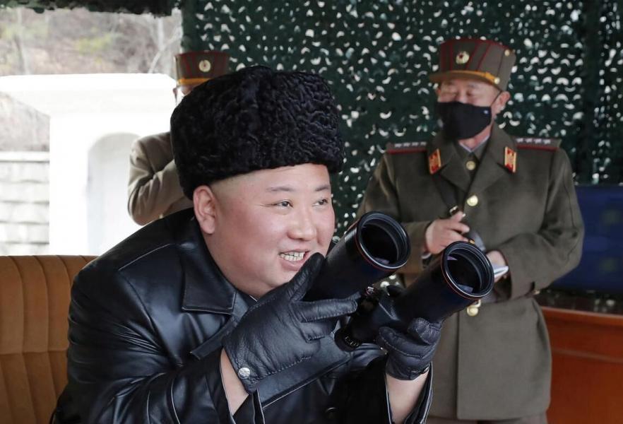 رهبر کره شمالی بر آزمایش موشکی این کشور نظارت داشت