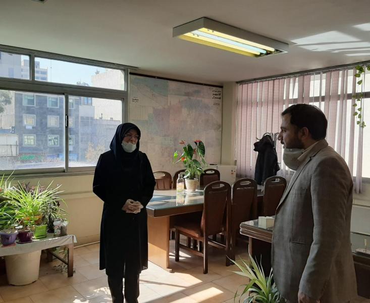 بازدید رییس مرکز آمار و فناوری اطلاعات قوه قضاییه از مجتمع قضایی شهید بهشتی و مرکز داده دستگاه قضا