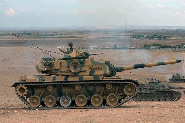 ارتش ترکیه شمال سوریه را گلوله‌باران کرد