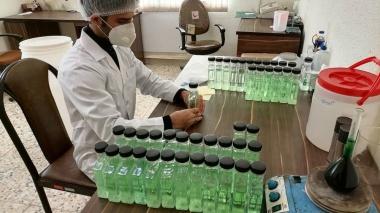 تولید مواد ضدعفونی کننده و ماسک بهداشتی در پارک علم و فناوری گیلان