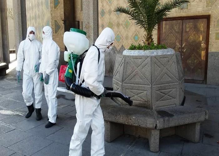 پیش گیری و کنترل ویروس کرونا در مرکز شهر تهران با جدیت در حال انجام است