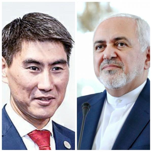 تاکید بر رفع تحریم‌های یکجانبه آمریکا علیه ایران در تماس ظریف با وزیر خارجه قزاقستان