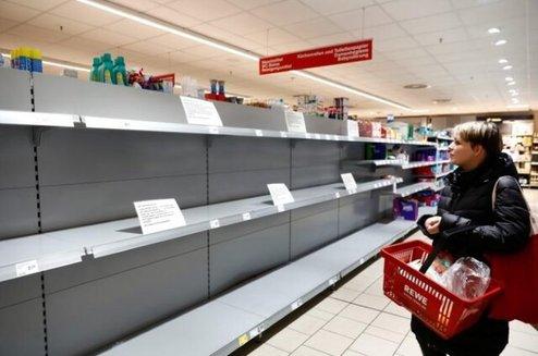 عصبانیت انگلیس از هجوم مردم به سوپرمارکت‌ها