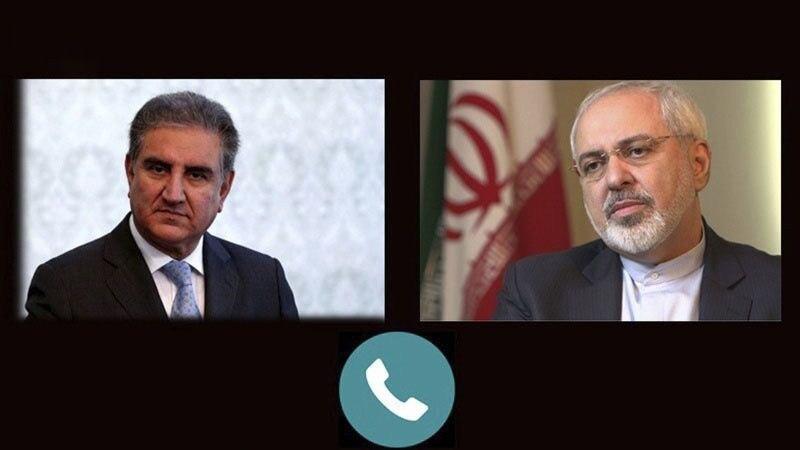 تماس تلفنی وزیر امور خارجه پاکستان با ظریف