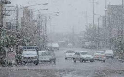 بارش برف و باران در اغلب مناطق کشور