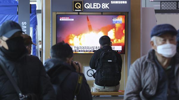 کره شمالی در بحبوحه شیوع کرونا بار دیگر دو «موشک بالستیک» شلیک کرد