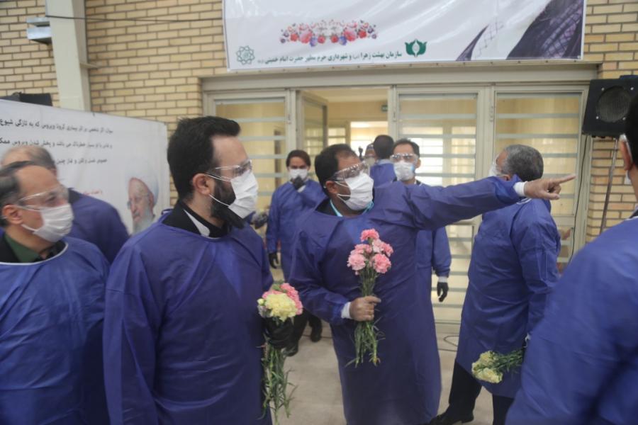 قدردانی از پرسنل گمنام بهشت زهرای تهران (س) توسط سازمان بازرسی کل کشور