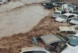 مسدودشدن کنارگذرهای شیراز درپی احتمال طغیان رودخانه