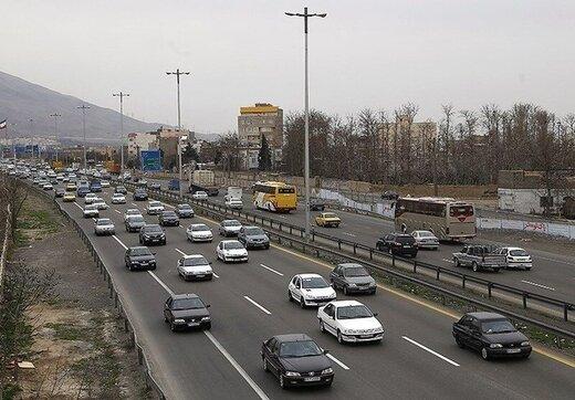 کدام خیابان‌ها صبح امروز پرترافیک‎ترین خیابان‌های تهران بودند؟