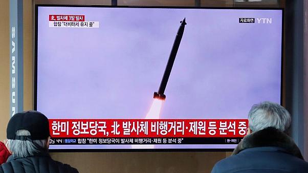 کره جنوبی از شلیک چند پرتابه در کره شمالی خبر داد
